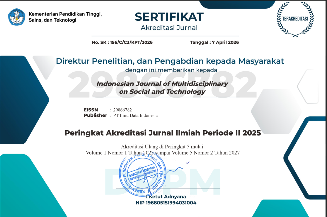 Sertifikat Akreditasi IJMST
